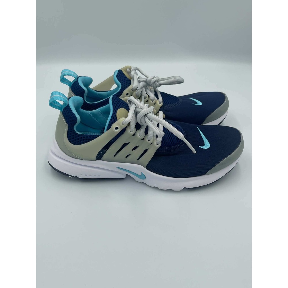 Nike Air Presto Navy Light Blue Running Shoes 833878-402 Womens 7.5 Kids 6Y